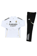 Real Madrid White and Black Tracksuit