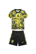 Brazil ”Jesus” Yellow Limited Jersey Kids Size