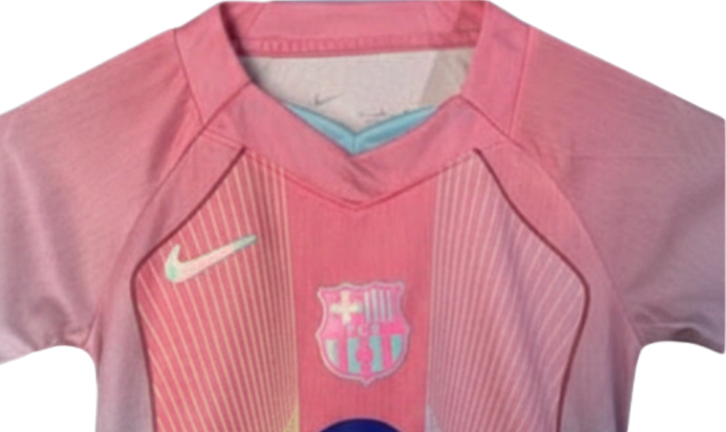 Barcelona "Aurora" Limited Jersey Kids Size