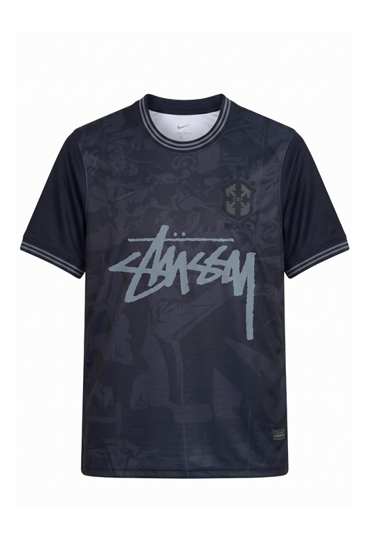 Brazil "Blackout" Limited Jersey x Stüssy