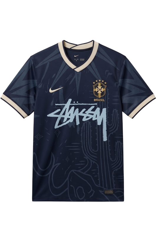 Brazil "Desert Breeze" Limited Jersey x Stüssy