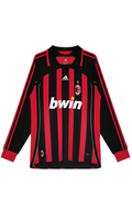 AC Milan Retro 2007-2008 Long Sleeve Home Kit