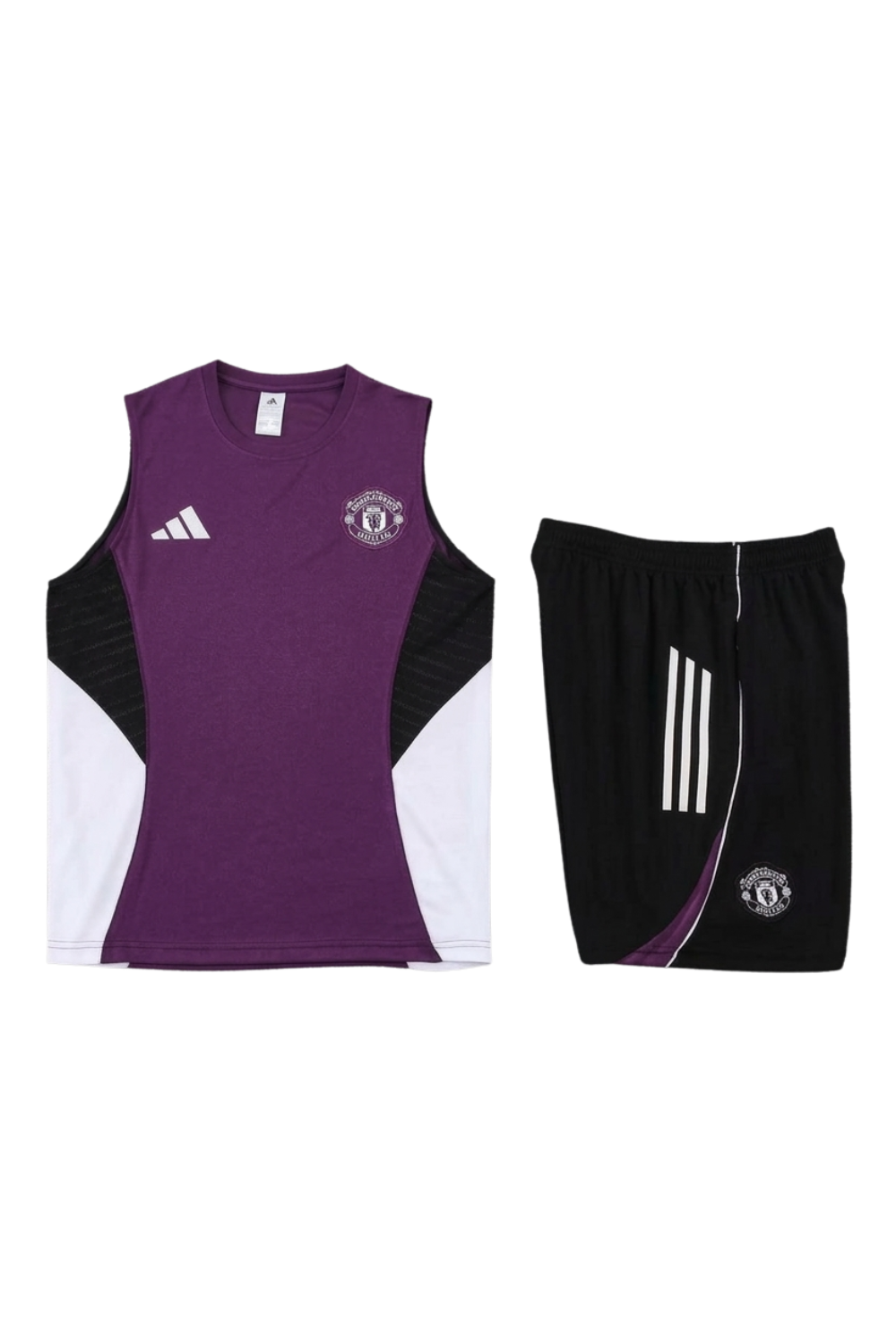 Manchester United Purple Sleeveless Set