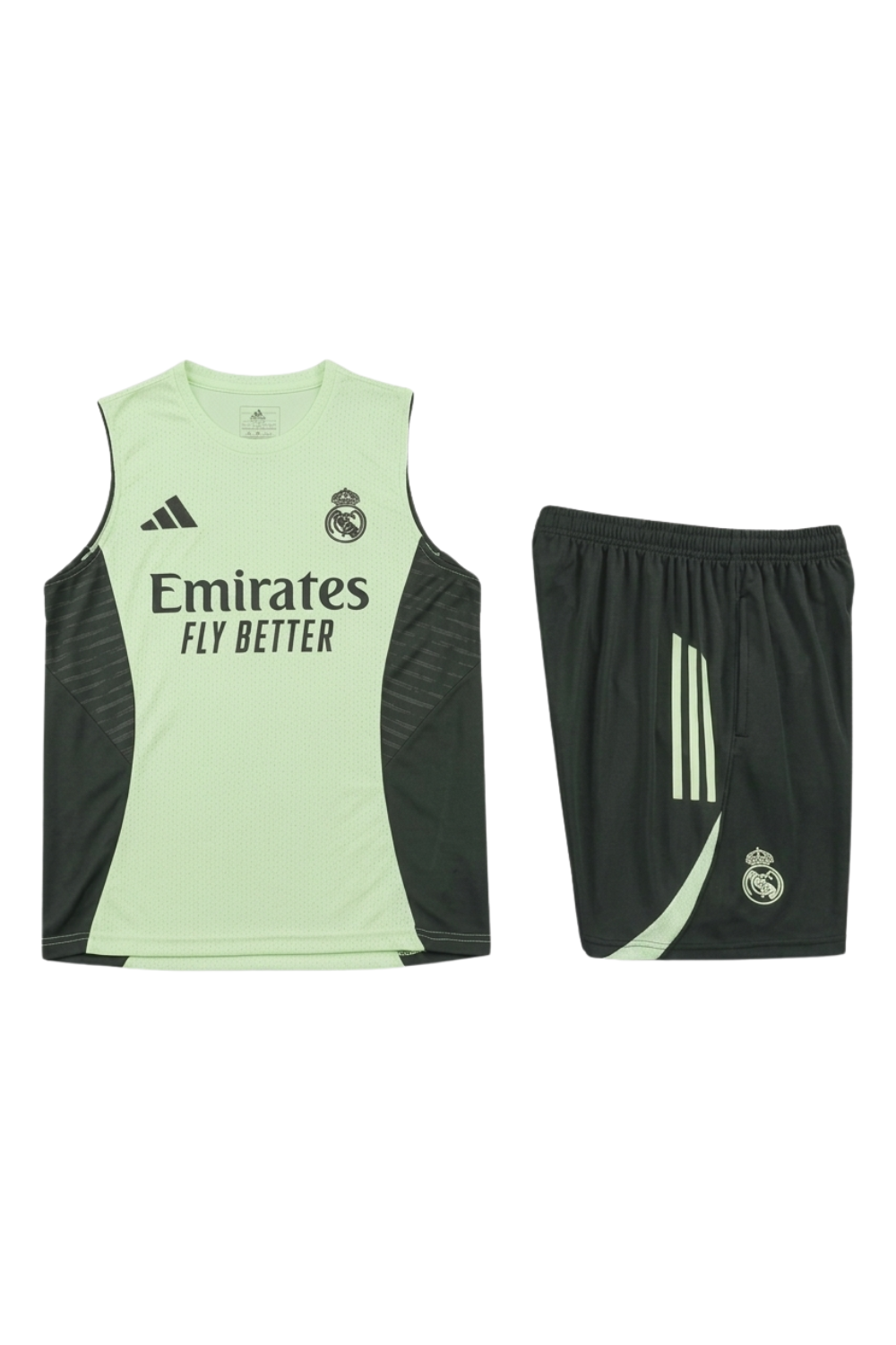 Real Madrid Ash Sleeveless Set