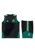 Mexico Black Sleeveless Set
