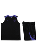 Barcelona Black Sleeveless Set